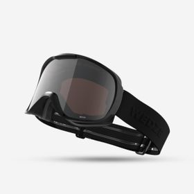 Decathlon Wedze Siyah G 500 S3 Yetişkin Çocuk Kayak Snowboard Maskesi