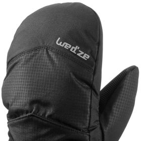 Decathlon Wedze Ski-P GL-100 Siyah Yetişkin Kayak Eldiveni