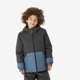 Decathlon Wedze SKI100 Mavi Gri Çocuk Kayak Montu