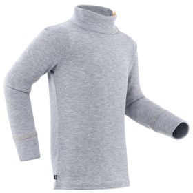 Decathlon Wedze Warm Gri Bebek Kayak Üst İçliği