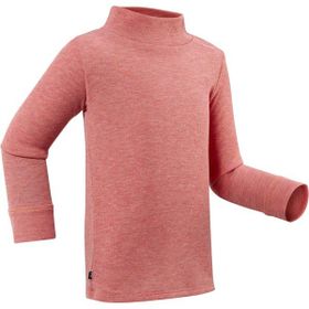 Decathlon Wedze Warm Pembe Sıcak Tutan Bebek Üst Kayak Termal İçliği