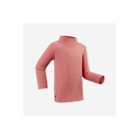 Decathlon Wedze Warm Pembe Sıcak Tutan Bebek Üst Kayak Termal İçliği
