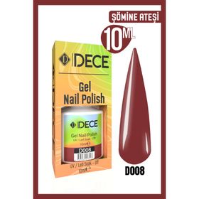 Dece Professional D008 10 ml Kalıcı Oje (bordo serisi)