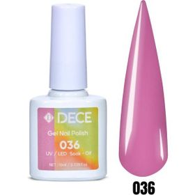 Dece Professional D036 10 ml Kalıcı Oje (pembe serisi)