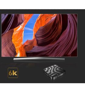 Decisive T95MAX 6K H618 Android 12.0 4K HDR Çift Wifi Max Set Üstü Kutusu 2G Ram+16G Rom AB Tak Medya Oynatıcı