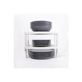 Deco Bella 50806 Beyaz Dolap İçi Çok Katlı Raf
