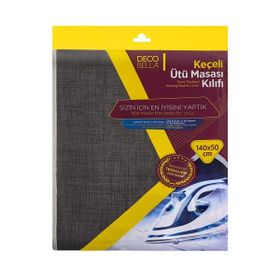 Decobella 140x50 cm Antrasit Keçeli Ütü Masası Kılıfı