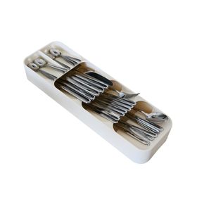 Decobella 5 Bölmeli Gri Çekmece Kaşıklık