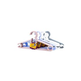 DecoBella 50612 6’lı Plastik Çocuk Elbise Askısı