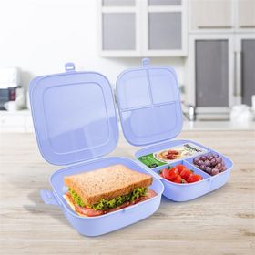 Decobella Çift Kapaklı Beslenme Kabı