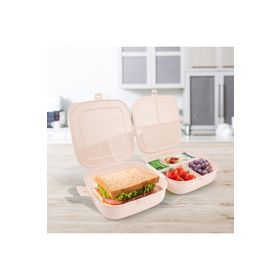Decobella Çift Kapaklı Beslenme Kabı