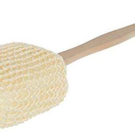 Decobella Sisal Ahşap Saplı Sırt Lifi