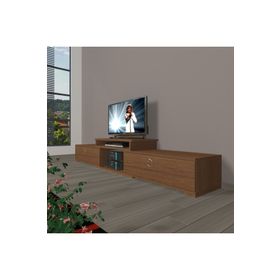 Decoraktiv 1E1 Mdf Naturel Ceviz Tv Ünitesi Tv Sehpası