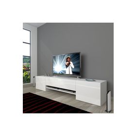 Decoraktiv 1E1 Mdf Parlak Beyaz Tv Ünitesi Tv Sehpası