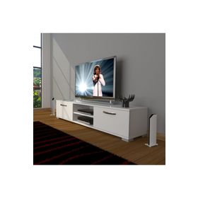 Decoraktiv Eko 140 Slm Dvd Parlak Beyaz Tv Ünitesi