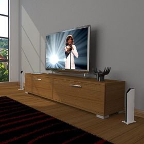 Decoraktiv Eko 140 Slm Std Naturel Ceviz Tv Sehpa Ünitesi