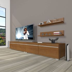 Decoraktiv Eko 220T MDF Naturel Ceviz TV Ünitesi