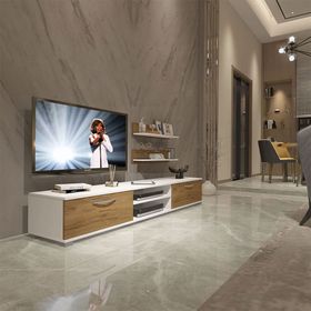 Decoraktiv EKO 4 Mdf Dvd Beyaz Pera Tv Ünitesi