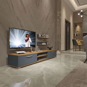 Decoraktiv EKO 4 Mdf Dvd Pera Antrasit Tv Ünitesi