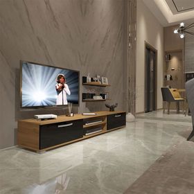 Decoraktiv EKO 4 Mdf Dvd Pera Siyah Tv Ünitesi