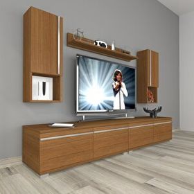 Decoraktiv Eko 5220TA Naturel Ceviz Tv Ünitesi