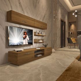 Decoraktiv EKO 5B Mdf Dvd Naturel Pera Tv Ünitesi
