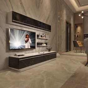 Decoraktiv EKO 5B Mdf Std Ceviz Royal Tv Ünitesi