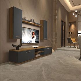 Decoraktiv EKO 5D Mdf Dvd Pera Antrasit Tv Ünitesi