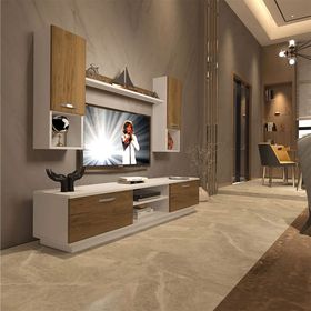 Decoraktiv EKO 5DAB Mdf Dvd Beyaz Pera Tv Ünitesi