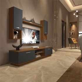 Decoraktiv EKO 5DAB Mdf Dvd Ceviz Antrasit Tv Ünitesi