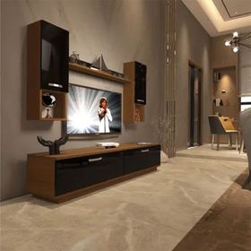 Decoraktiv EKO 5DAB Slm Std Ceviz Siyah Tv Ünitesi
