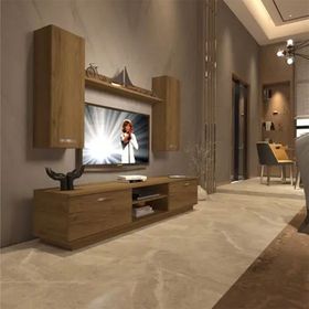 Decoraktiv EKO 5DB Mdf Dvd Naturel Pera Tv Ünitesi