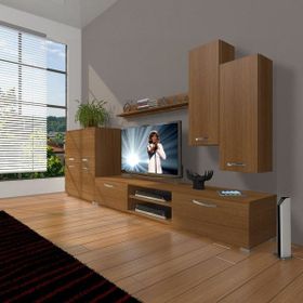 Decoraktiv Eko 6 SLM DVD Naturel Ceviz Tv Ünitesi