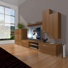 Decoraktiv Eko 6 SLM DVD Naturel Ceviz Tv Ünitesi