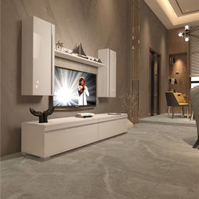 Decoraktiv Eko 7 Mdf Std Parlak Beyaz Tv Sehpa Ünitesi