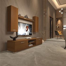 Decoraktiv Eko 7 Slm Dvd Naturel Ceviz Tv Sehpa Ünitesi