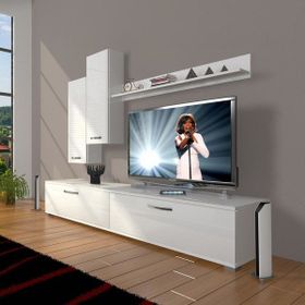 Decoraktiv Eko 7 SLM STD Parlak Beyaz Tv Ünitesi