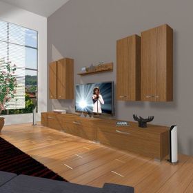 Decoraktiv Eko 8D SLM Naturel Ceviz Tv Ünitesi
