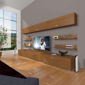 Decoraktiv Eko 8Y SLM Naturel Ceviz Tv Ünitesi