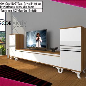 Decoraktiv Eko ON2 MDF STD Tv Ünitesi