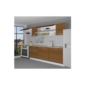 Decoraktiv Ekol 240 Naturel Ceviz Hazır Mutfak Dolabı