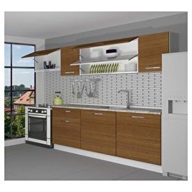 Decoraktiv Ekol 240 Naturel Ceviz Hazır Mutfak Dolabı