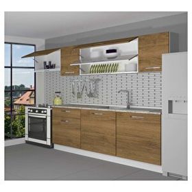 Decoraktiv Ekol 240 Naturel Pera Hazır Mutfak Dolabı