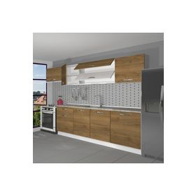 Decoraktiv Ekol 280 Naturel Pera Hazır Mutfak Dolabı