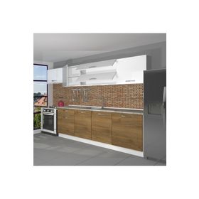 Decoraktiv Ekol 280 Pera Beyaz Hazır Mutfak Dolabı