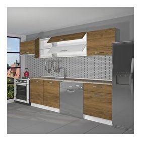 Decoraktiv Elite 280 Y Naturel Pera Hazır Mutfak Dolabı
