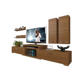 Decoraktiv Flex 5D SLM Naturel Ceviz Tv Ünitesi