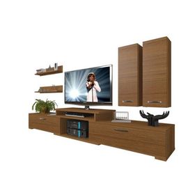 Decoraktiv Flex 5D SLM Naturel Ceviz Tv Ünitesi