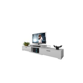 Decoraktiv Flex 5D SLM Parlak Beyaz Tv Ünitesi