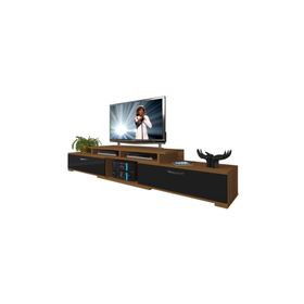 Decoraktiv Flex 5D130 SLM Ceviz Siyah Tv Ünitesi